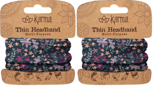 Vista 10 de Karma Gifts, Diademas finas, Lila floral