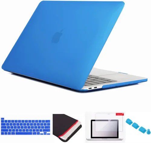 Vista 94 de Se7enline Compatible con MacBook Pro Touch Bar Case 2016/2017/2018/2019, funda rígida mate para Mac Pro de 13 pulgadas, A1706/A1989/A2159, funda