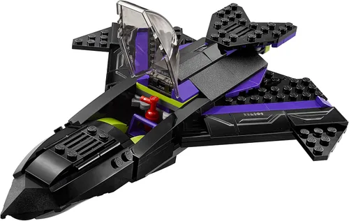 Vista 9 de Persecución de la pantera negra, colección superheroes de Marvel, Lego modelo 76047
