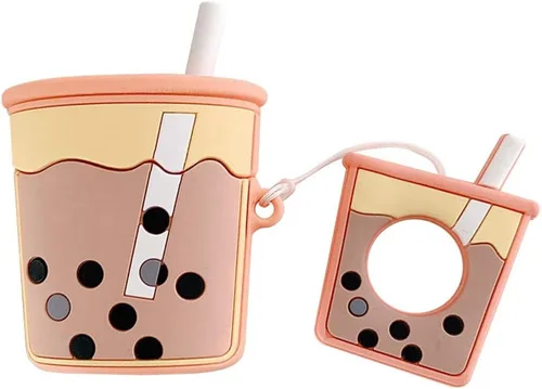Vista 19 de UnnFiko Funda para Airpods Pro, funda protectora de silicona suave de dibujos animados 3D, linda funda creativa de carga para Airpods Pro con Z Huevo