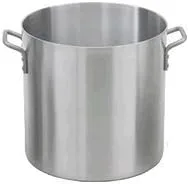 Vista 2 de Royal Industries Olla de peso pesado, 8 cuartos de galón, 9 x 7.3 pulgadas de alto, aluminio, grado comercial - Certificado NSF