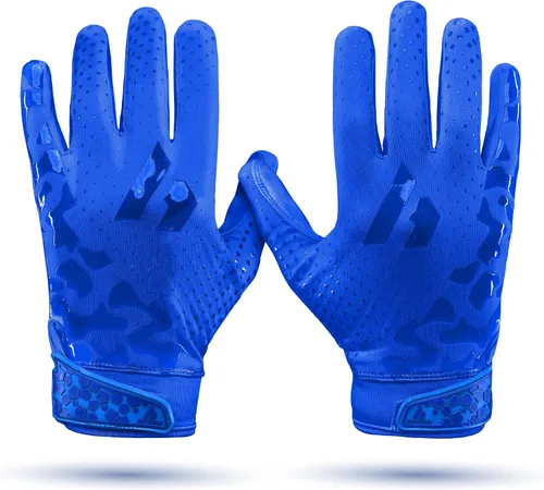 Vista 4 de RPG1 Football Gloves - Adult & Youth Sizes – Extra Sticky Grip Kids Football Gloves for Game Day, Training, High School