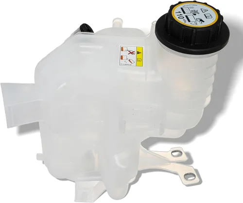 Vista 66 de SCITOO Botella de expansión de desbordamiento de refrigerante del tanque C2C34318 del depósito del radiador del refrigerante para Jaguar Fit for