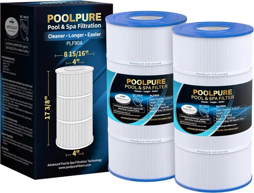Vista 10 de POOLPURE Filtro de piscina PLF90A reemplaza a Hayward C900, CX900RE, Pleatco PA90, Ultral-B6, Unicel C-8409, Filbur FC-1292, Sta-Rite PXC95, 90 pies