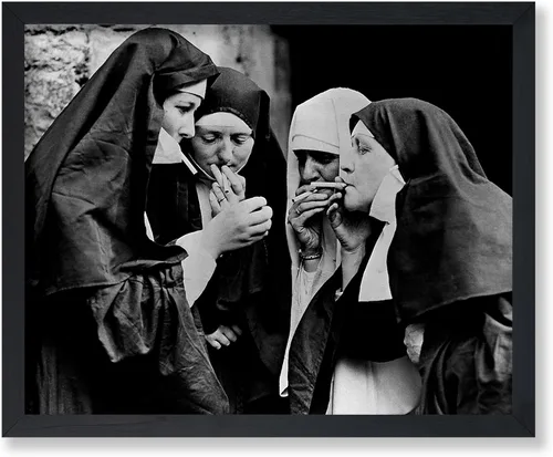 Vista 21 de Monem Art - Póster de perro en el spa, impresión de perros y mujeres, arte de fotografía, arte de moda, arte en blanco y negro, arte humorístico