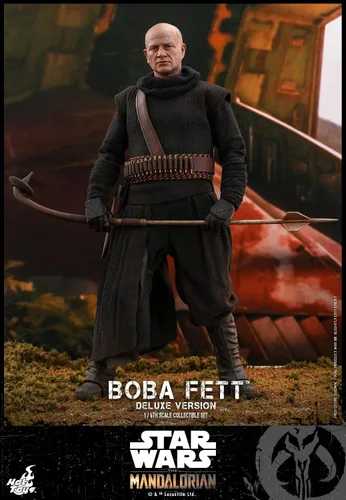 Vista 4 de Hot Toys 1:6 Boba Fett DX - El mandaloriano