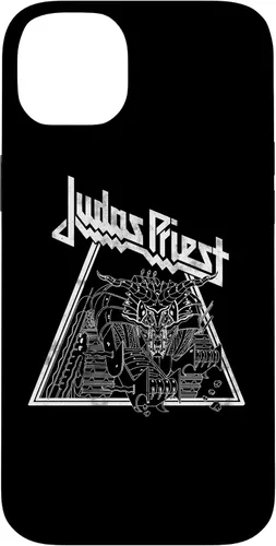 Vista 19 de iPhone 15 Judas Priest - Funda Wireframe Defenders