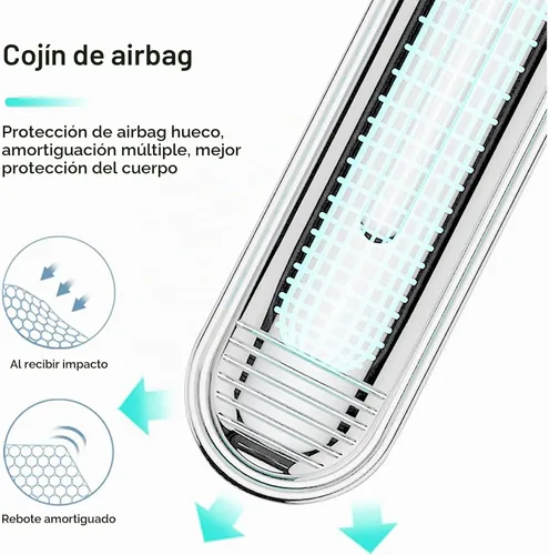 Vista 2 de Parachoques transparentes para muebles, parachoques de goma autoadhesivos, protectores de pared para topes de puerta, tira de silicona para cajones