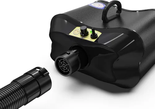 Vista 5 de Flying Pig - Secador de aseo para perros de alto rendimiento con doble motor (negro)