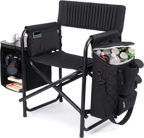 Vista 13 de Picnic Time Fusion – Silla plegable, Gris/Negro