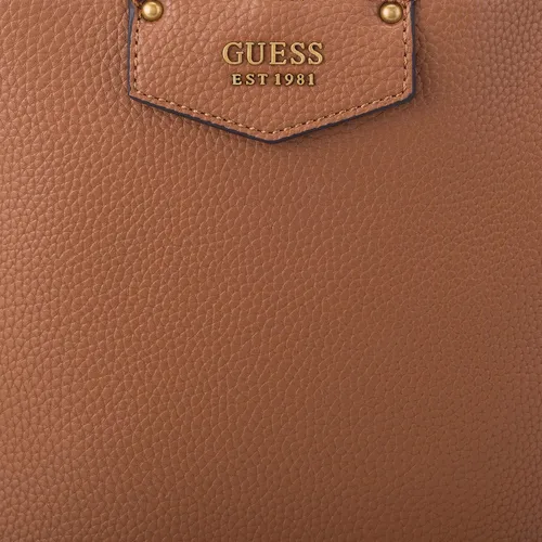 Vista 3 de GUESS Eco Brenton Cubo, Marrón Multicolor