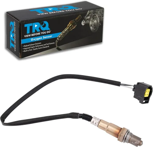 Vista 372 de TRQ Sensor de Oxígeno O2 de 4 Hilos de Banda Estrecha Compatible con VW Atlas 2.0L 2018-21, VW GTI 2.0L 2016-18, Audi A3 Quattro 2.0L 2015-18, VW