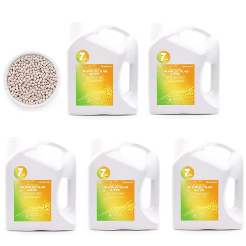 Vista 18 de Wisesorb Perlas desecantes del tamiz molecular de 2 LBS 3A, amortiguadores de humedad del deshumidificador