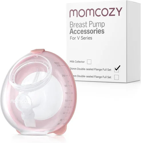 Vista 22 de Momcozy - Bomba extractora de leche V1 Pro de grado hospitalario, sacaleche portátil y manos libres, bomba eléctrica mejorada con 3 ritmos ajustados