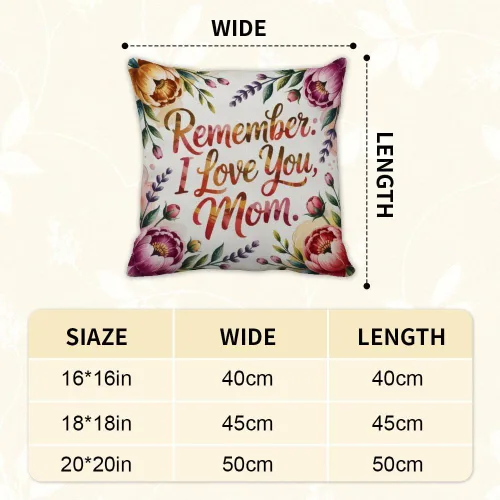 Vista 2 de Moms Birthday Gift Ideas Farmhouse Pillow Covers 18X18 for Mom from Daughter Son Mom Valentines Gift Mama Bear Gifts for Mommy Pillow Case Cozy Room