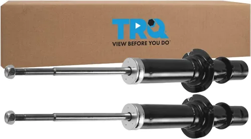 Vista 335 de TRQ Juego de amortiguadores traseros compatible con Chevrolet Express 1500 2003-2014, Express 3500 2006-2022, GMC Savana 1500, Savana 3500