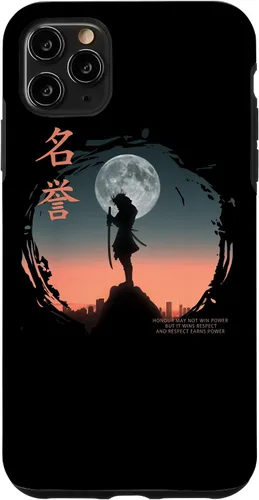 Vista 13 de Futuristic Ghost Samurai in Japanese Retro Cyberpunk Warrior Case for iPhone 17