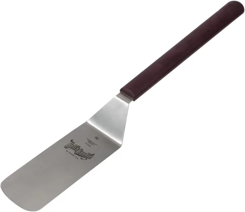 Vista 13 de Espátula "Hell's Handle" de Mercer Culinary, de 5 x 4 pulgadas, resistente, Plateado