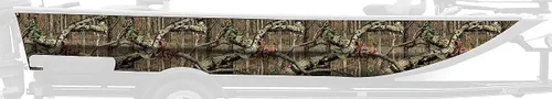 Vista 16 de Mossy Oak Graphics Kit de envoltura de camuflaje Blaze para barco - Vinilo de fácil instalación con acabado mate - Kit de 18" x 12