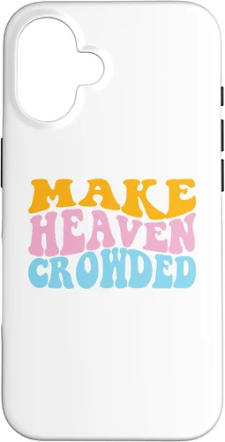 Vista 32 de Make Heaven Crowded Evangelical Christian Case for iPhone 17