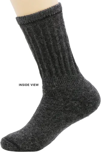 Vista 2 de AndeanSun Warm Therapeutic Crew Alpaca Socks Unisex