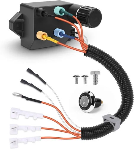 Vista 15 de Uniflasy - Kit de encendido de parrilla con botón de 2 salidas compatible con Char-Broil para Charbroil Advantage 463240015, 463344116