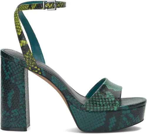 Vista 4 de Vince Camuto Sandalias de tacón con plataforma colgante para mujer