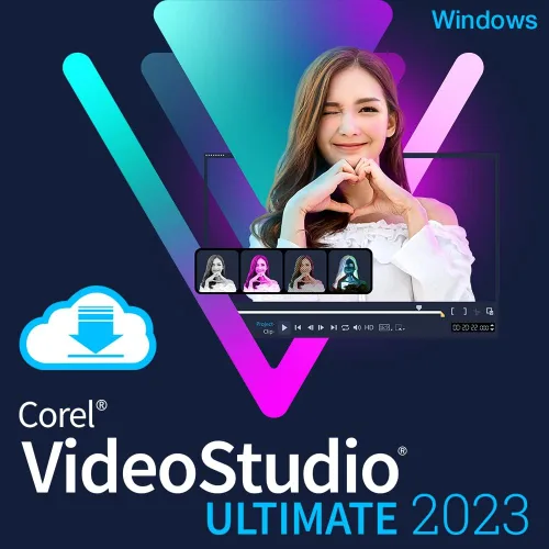 Vista 13 de Corel VideoStudio Pro 2023 Beginner-Friendly Video Editing Software Slideshow Maker, Screen Recorder, DVD Burner [PC Download]