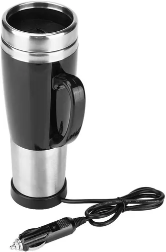 Vista 2 de Taza eléctrica de la taza del café del té del café del viaje del acero inoxidable del coche de la taza de beber (12V)