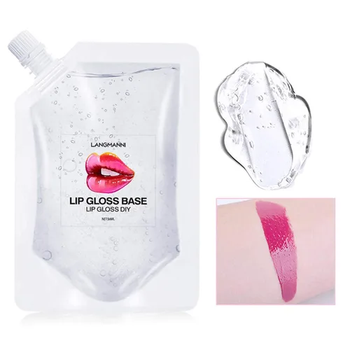 Vista 7 de Brillo de labios transparente, base de brillo de labios hidratante, base de brillo de labios, material de aceite, imprimación para bálsamos labiales