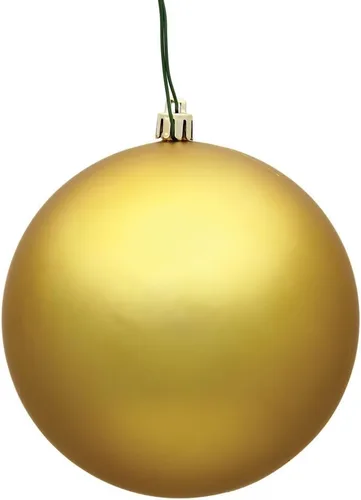 Vista 5 de Vickerman Adorno de Bola de 24" Oro Antiguo, 4 Acabados, 24 por Caja