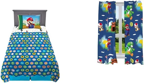 Vista 9 de Franco Ropa de cama para niños Juego de sábanas súper suaves, 3 piezas, tamaño individual, Hot Wheels
