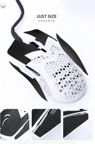 Vista 4 de HOTLINEGAMES Cinta de agarre antideslizante para mouse 2.0 Plus compatible con Logitech G Pro X2 Superstrike Lightspeed, G Pro X Superlight 2