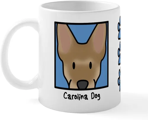 Vista 8 de CafePress Taza de café de cerámica Anime American Eskimo de 11 oz (11.0 fl oz)