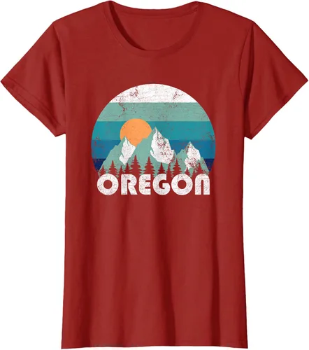 Vista 50 de Oregon State Retro Vintage Camiseta