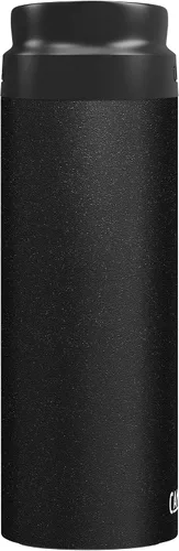 Vista 2 de CamelBak Forge Flow - Taza de viaje aislada de acero inoxidable, color negro, 16 onzas