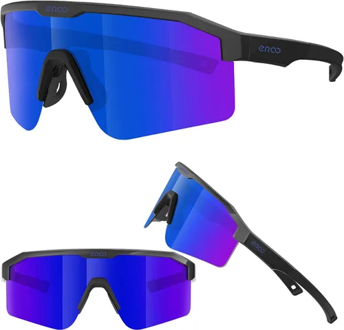 Vista 15 de Eazyrun Gafas de sol polarizadas deportivas para niños de 8 a 12 años, lentes para béisbol, softbol, ciclismo, protección UV para niños y niñas