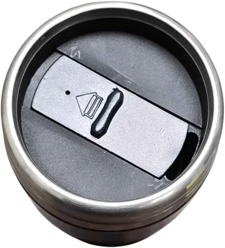 Vista 3 de Au-TOMOTIVE - Taza de viaje dorada para Honda (negro)