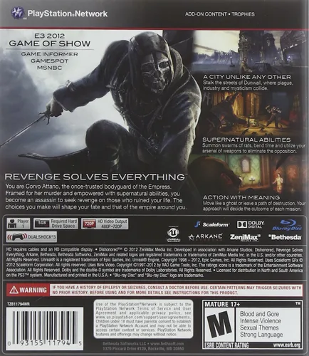 Vista 2 de Dishonored - Playstation 3 Greatest Hits