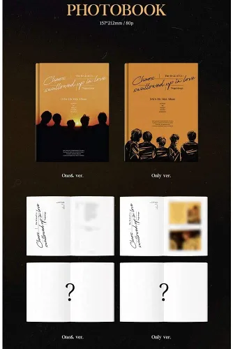 Vista 2 de DAY6 - The Book of Us Negentropy - Chaos Swallowed Up in Love, All Covers Set incl. CD, Photobook, Photocard, Logo Sticker, Message Card, Bookmark