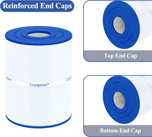 Vista 4 de Cryspool® pwk65 - Filtro de spa compatible con Watkins 31114, C-8465, FC-3960, 71827, 71828, Watkins de 65 pies cuadrados, 2