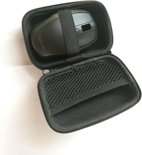 Vista 3 de Funda protectora rígida de viaje para Logitech M325 / MX Anywhere 3/Razer Atheris Ambidextro Ratón inalámbrico