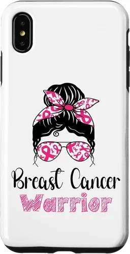 Vista 11 de iPhone 16 Breast Cancer Warrior Breast Cancer Awareness Case