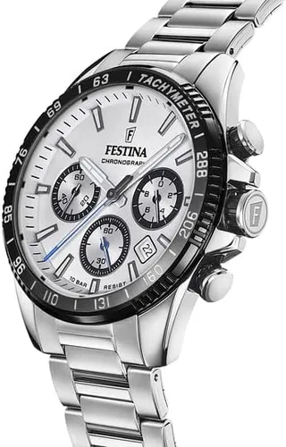 Vista 2 de Festina Reloj deportivo F205601, Plateado, Pulsera