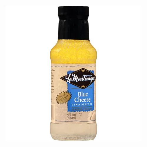 Vista 4 de La Martinique Aderezo de vinagreta de queso azul, botella de 10 onzas (paquete de 3)