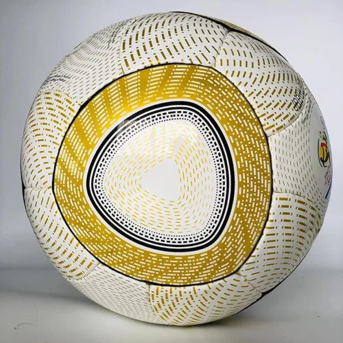 Vista 6 de Copa Mundial 2010 Sudáfrica Final Match Ball Réplica Tamaño Oficial 5 Paquete de 4 Balones de Fútbol Premium Rexine Regalo para aficionados