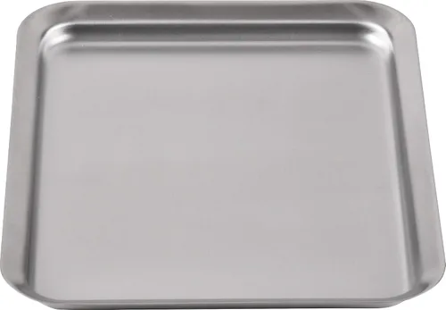Vista 10 de La Base LB-013 Tsubamesanjo Stainless Steel Square Plate, 8.3 inches (21 cm), Made in Japan