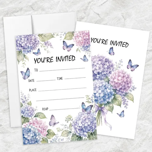 Vista 30 de AEHIE 20 juegos de invitaciones de bautizo con forma de fiesta de bautizo para baby shower, con sobres, tarjetas de invitaciones con cruz dorada