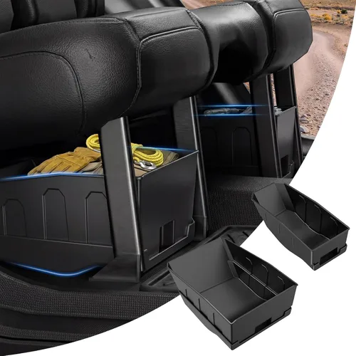 Vista 9 de DIAMOOKY Almacenamiento debajo del asiento trasero para Jeep Wrangler JL