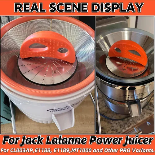 Vista 3 de Crescent Tool compatible con Jack Lalanne Power Juicer Parts para CL003AP E1188 E1189 MT1000 Piezas de repuesto de exprimidor Accesorios